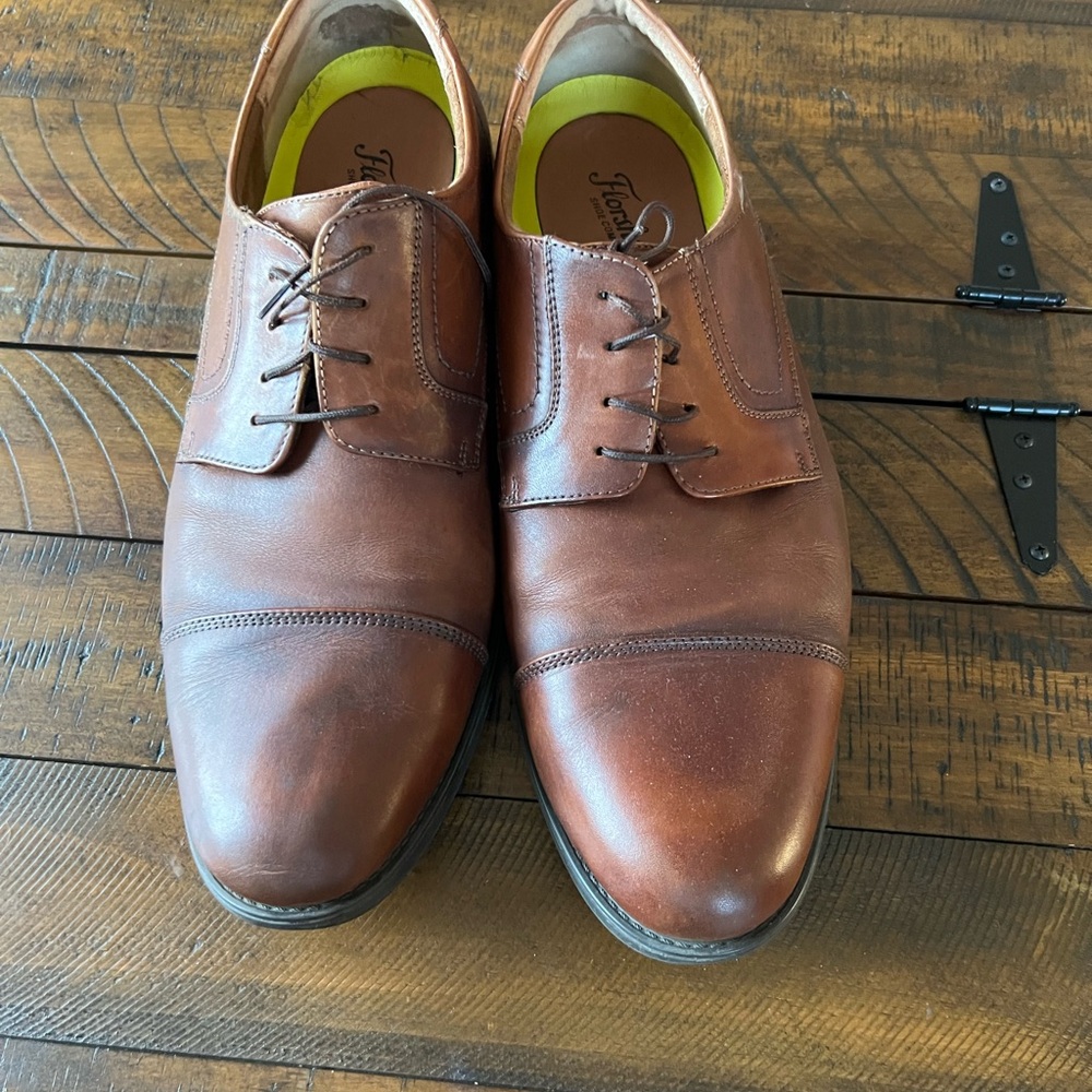 Florsheim Shoes Mens Size 14eee Comfortech Ortholite Cap Toe Oxford 11578-221